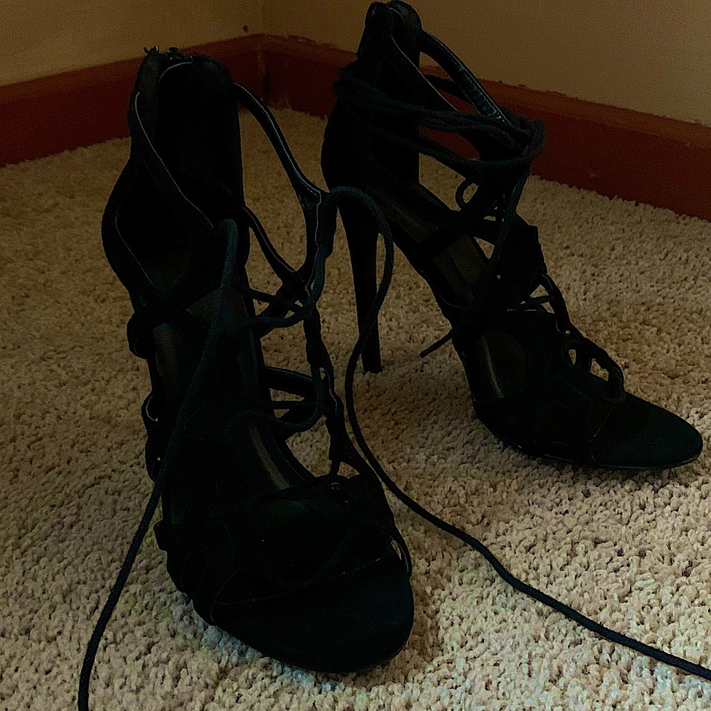 Black heels